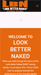 Mobile Screenshot of lookbetternaked.co.za